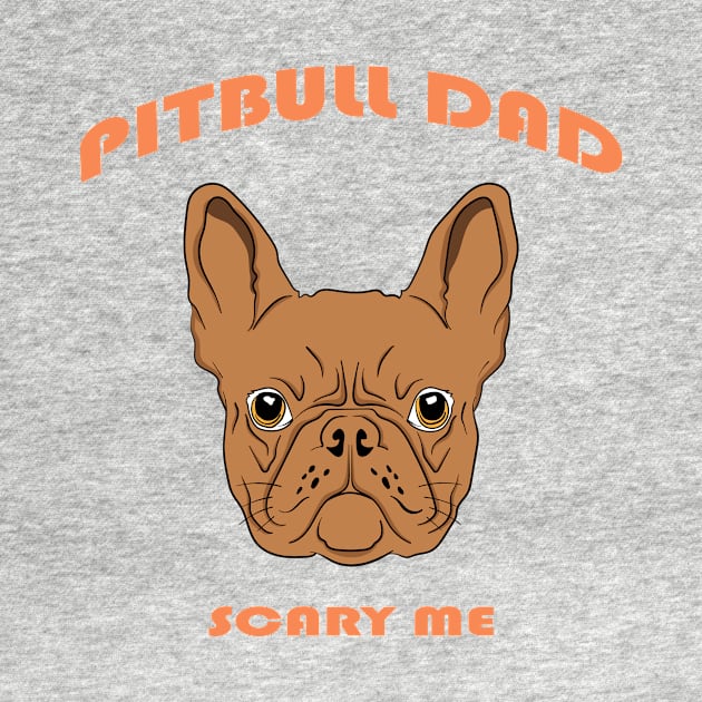 Pitbull Dad | Pitbull Papa by Oiyo